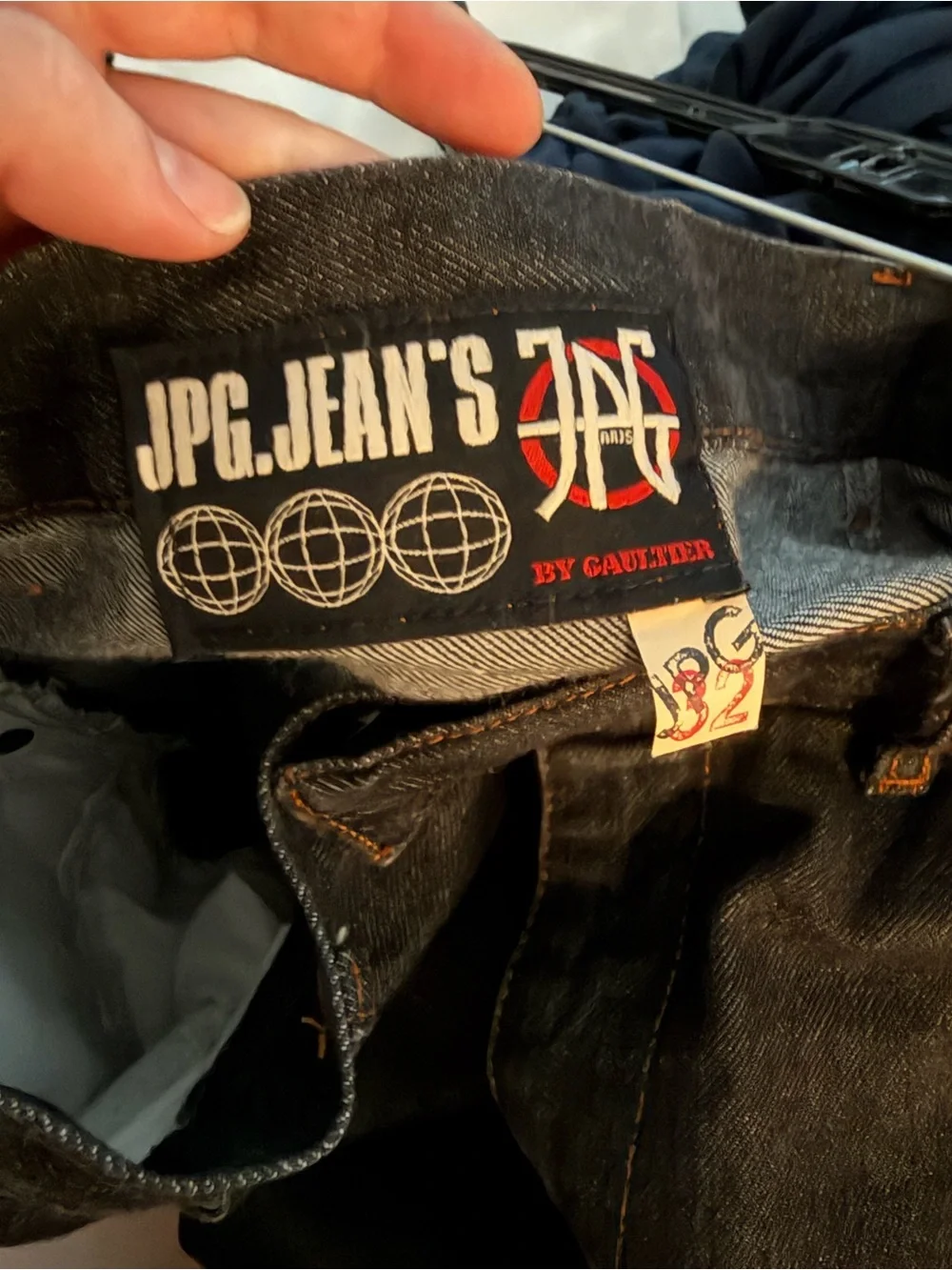 JPG Jeans Dark Denim Shorts - Classic Black Jean Style